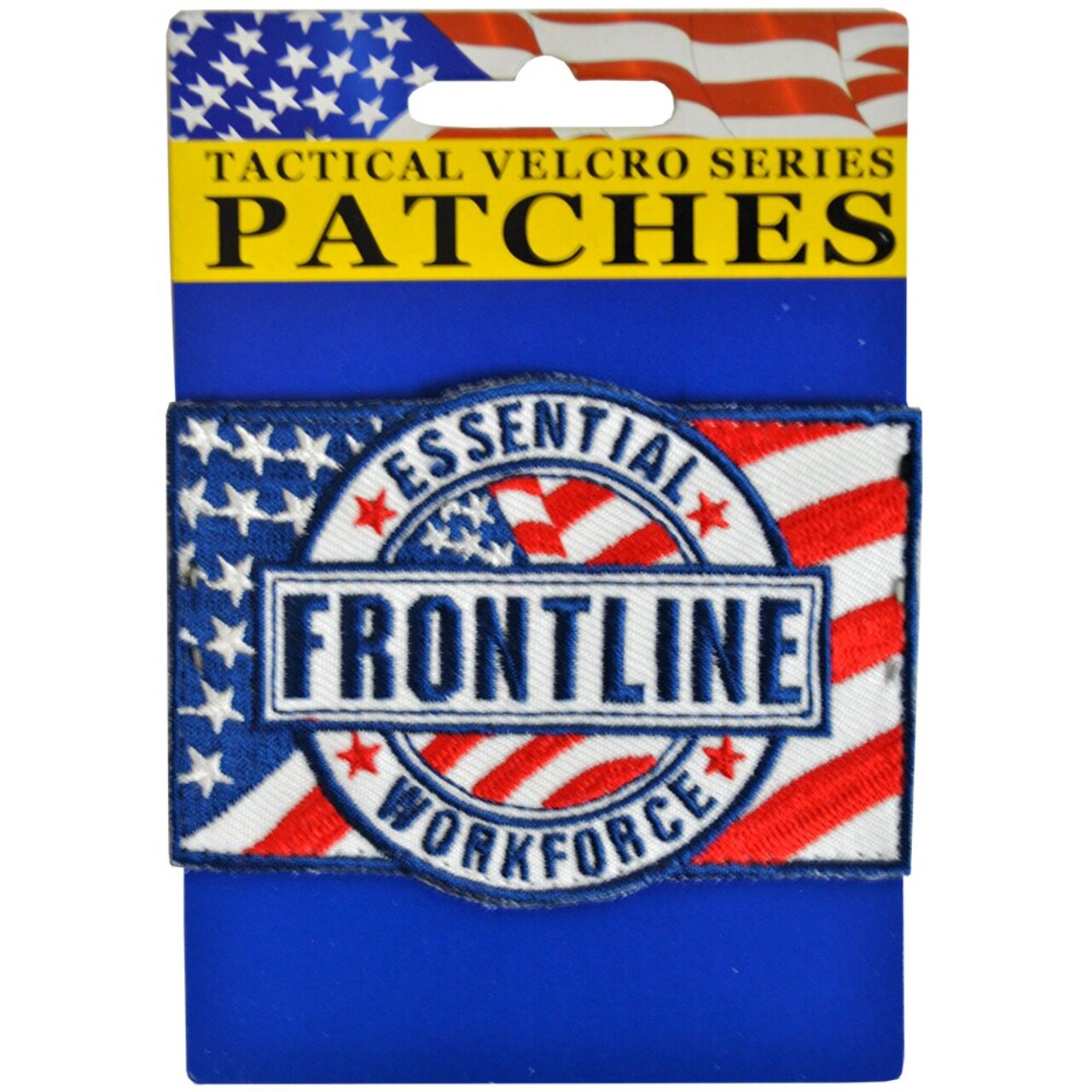 EagleEmblems PM3112V Patch-Frontline Workforce (Velcro) (3-1/4")